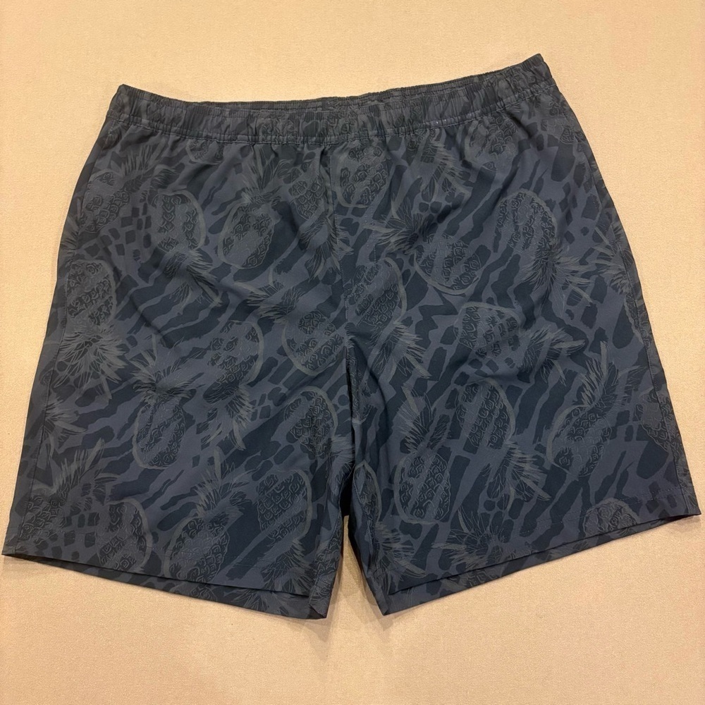 Chubbies Hidden Pines Reflective Lined Shorts 7” Inseam Size XXL